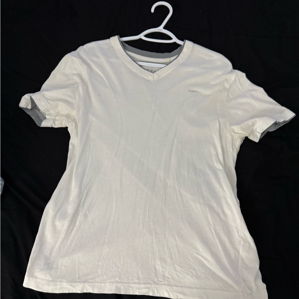White Calvin Klein Men's Shirt